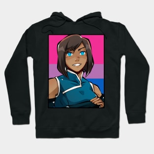 Korra The Legend of Korra Bisexual Flag Hoodie